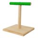 thumbnail image 2 of Soporte de juego para loros, soporte para perchas para pájaros, jaulas para pájaros, perchas para pájaros, palos de pie para loros B, 2 of 9