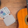 thumbnail image 2 of Miangastore Guitar Pick Pouch Guitar Picks Holder Case EVA Brown 1Pcs, 2 of 8