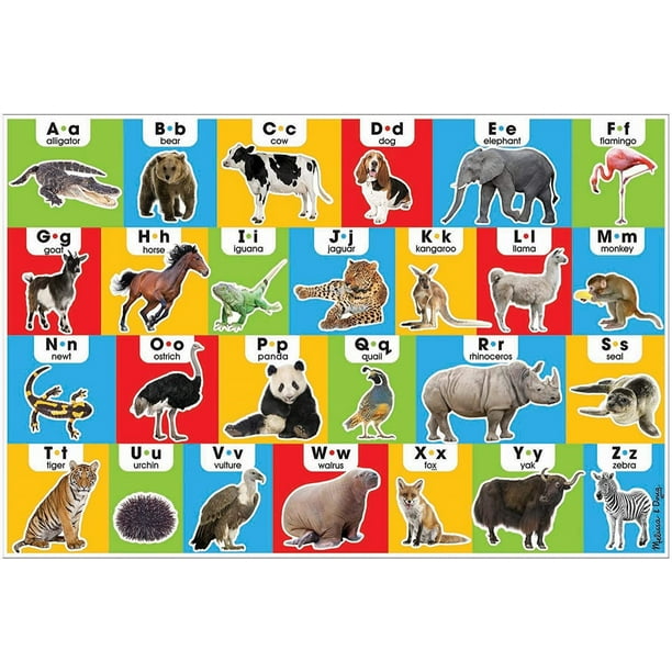 Puzle Melissa & Doug Animal Alphabet Floor, 24 piezas