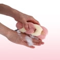 thumbnail image 6 of 1 Pc Long Stretch Back Sponge Back Sponge for Shower 12.20"x2.76"x1.97" Beige Pink, 6 of 6