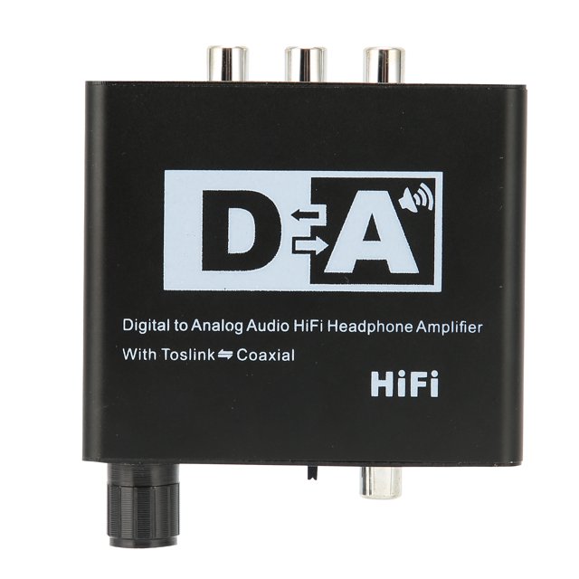 Convertidor digital a analógico, convertidor digital a analógico, convertidor de audio digital a analógico, convertidor RCA analógico, aspecto llamativo