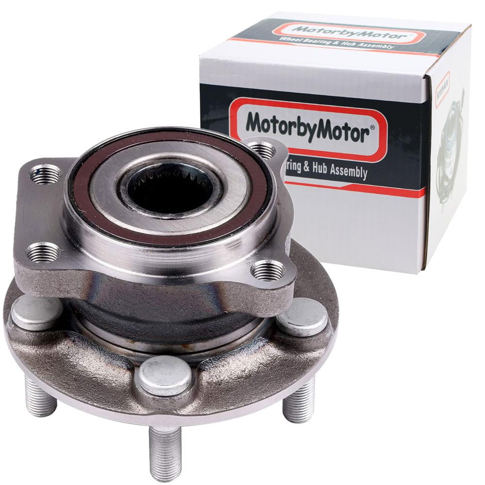 Pair Of Front Wheel Hub and Bearing For XV Crosstrek Legacy Outback W/ABS 5 Lug 
