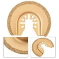 thumbnail image 3 of Oscillating Multitool 65mm Universal Fit Carbide Grit Semicircle Blade， Half Circle Diamond Cutting Disc Multitool for Power Tools, 3 of 5