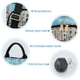 thumbnail image 7 of FORMRS Women's Travel Backpack Purse Anti-Theft Hidden Pockets Casual Shoulder Bag, Blue Plants Window, 7 of 7
