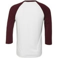 thumbnail image 2 of Canvas Mens 3/4 Sleeve Baseball T-Shirt, 2 of 3