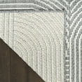 thumbnail image 5 of Nourison Textured Home 2'3" x 7'6" Charcoal Ivory Modern Indoor Rug, 5 of 8