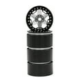 thumbnail image 2 of Labymos Aluminum Alloy Wheel Rim Beadlock 2.2in Wheel Rims Hub 4pcs Replacement for 1/10 1/8, 2 of 6