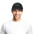 thumbnail image 6 of DALIX Nature Outdoors Grasshopper Baseball Cap Embroidered Hat in Black, 6 of 7