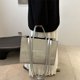thumbnail image 3 of Bolso Bandolera Mano Hombro para Mujer Compras Viajes, 3 of 9
