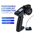 thumbnail image 1 of Bearachild Transmisor RC de 4 canales de 2,4 Ghz para niños, adultos, accesorios para barcos sobre orugas Accesorios para aéreos, 1 of 6