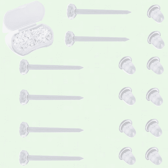 Transparent Plastic Earrings, 200 Pieces Clear Earrings for Sports and Work