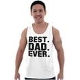 thumbnail image 4 of Best Dad Ever Worlds Coolest Father Tank Top Sleeveless Tee Men Brisco Brands S, 4 of 6