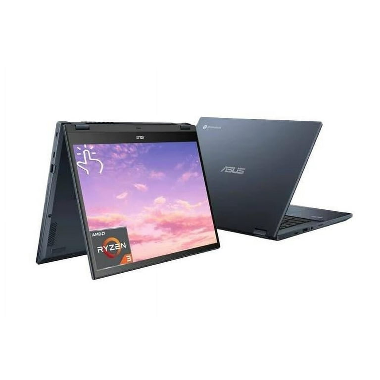 ASUS Chromebook 2-in-1 Laptop, 14 Inch WUXGA Touchscreen Display, AMD Ryzen  3 7320C Processor, 8GB DDR5 RAM, 128GB SSD, AMD Radeon Graphics, USB Type  A&C, Wi-Fi 6, Bluetooth, Chrome OS, Ponder Blue -