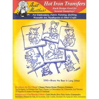 Aunt Martha's Iron-on Transfer Pattern Book European Delights