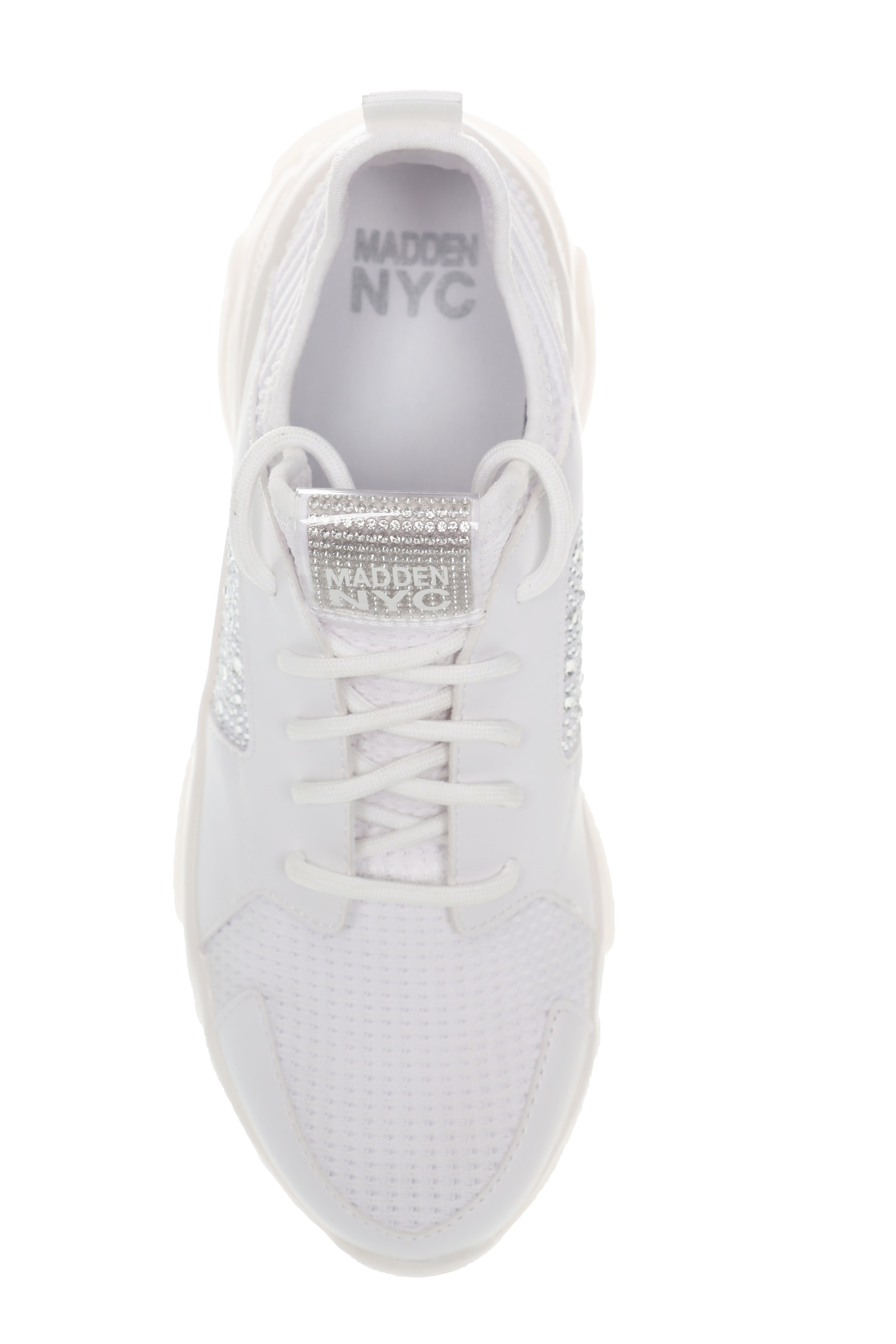 Madden NYC Women's Rhinestone Athletic Sneakers
