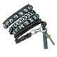 thumbnail image 1 of Pulseras para mujer, regalos para mujer, pulsera de cuero multicapa, pulsera de moda para hombre, brazalete para mujer, joyería, pulsera., 1 of 3