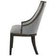 thumbnail image 4 of Bowery Hill Contemporary Accent Chair in Light Denim and Ebony, 4 of 6