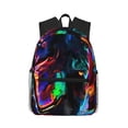 thumbnail image 1 of Goofa The Nightmare Before Christmas Pattern Casual Backpack – School Backpack Lightweight & Ergonomic Design, Water-Resistant, Spacious & Comfortable, Travel, 1 of 6
