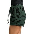 thumbnail image 2 of Gvmfive Women Casual Loose Fit Elastic Waist Pockets Camo Print Shorts Pants, 2 of 4