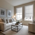 thumbnail image 5 of BERISSA Cordless No Drill No Tools Cellular Shades, Light Filtering Pull Down Window Blinds,White,34" W x 36" H, 5 of 9