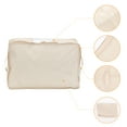 thumbnail image 3 of Unique Bargains 1 Pack Clothes Storage Bags Moving Bags Yellow 21*14.5*6.5in, 3 of 7