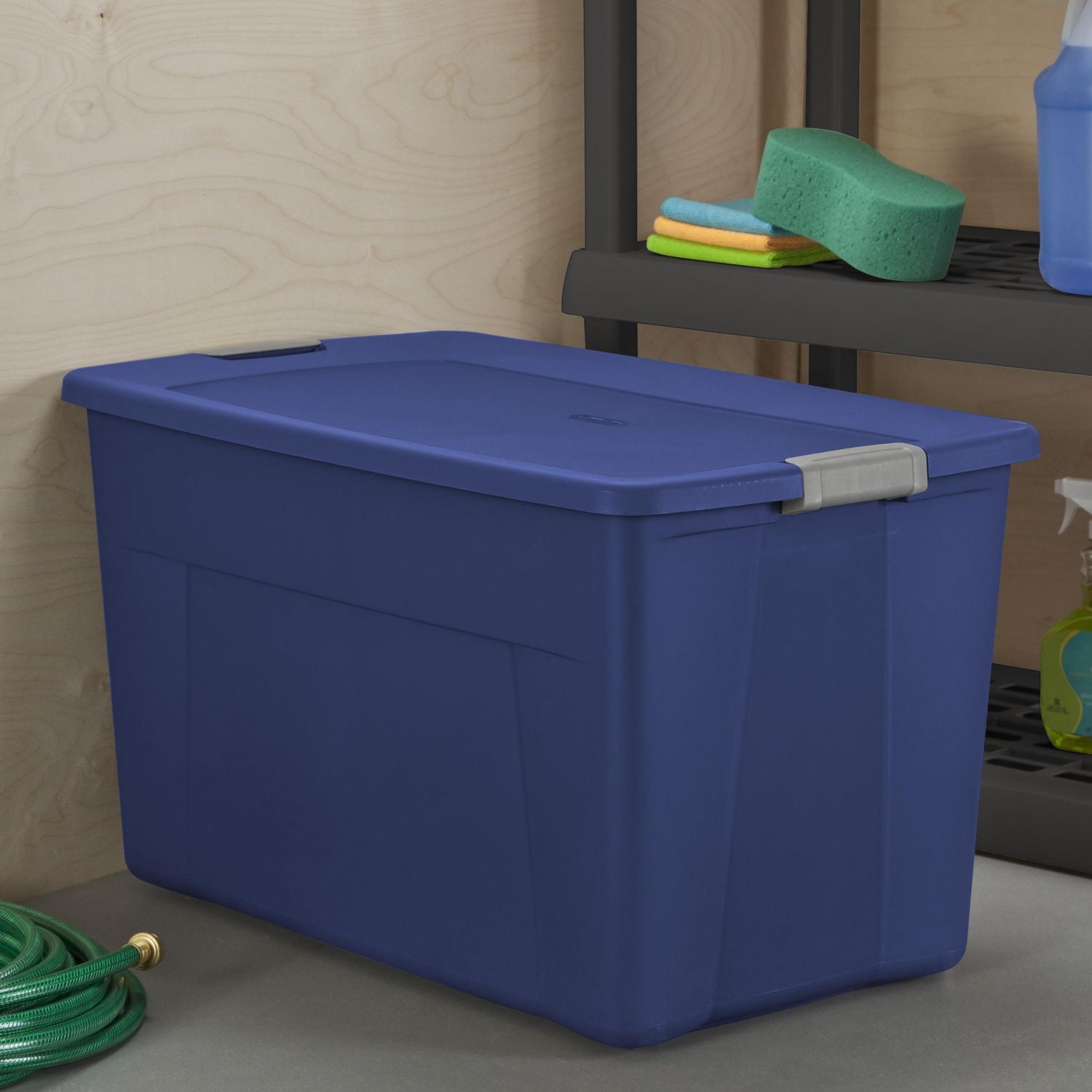 Sterilite Boîte Snap 132L- Bleu 132L