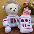 thumbnail image 4 of Tholdsy Astronauta, oso de peluche, juguete suave, astronauta, Animal de peluche, piloto, juguete de peluche, regalos para niños y niñas Animales de peluche y juguetes de peluche Numero 3 Tholdsy FN006826-03, 4 of 6