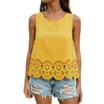 thumbnail image 3 of LILIYA Basic Tank Tops for Women Cotton Vintage Solid Womens Summer Tank Tops Spaghetti Strap Loose Fit U Neck Sleeveless Camisole 2026 Casual Basic Workout Shirts, 3 of 6