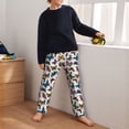 thumbnail image 5 of Susaid Cute Butterfly Print Soft Teen Sleep Pants, Long Pajama Bottoms with Two Pockets and Elastic Waist, Designed for Ages 5-16-Large, 5 of 6