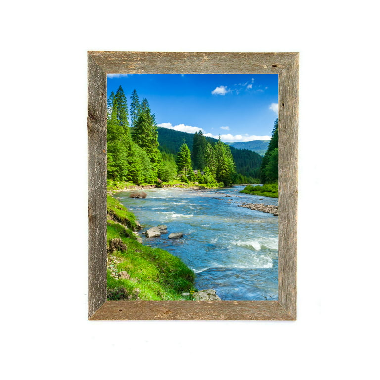 BarnwoodUSA Rustic Canvas Series 16 in. x 20 in. Weathered Gray