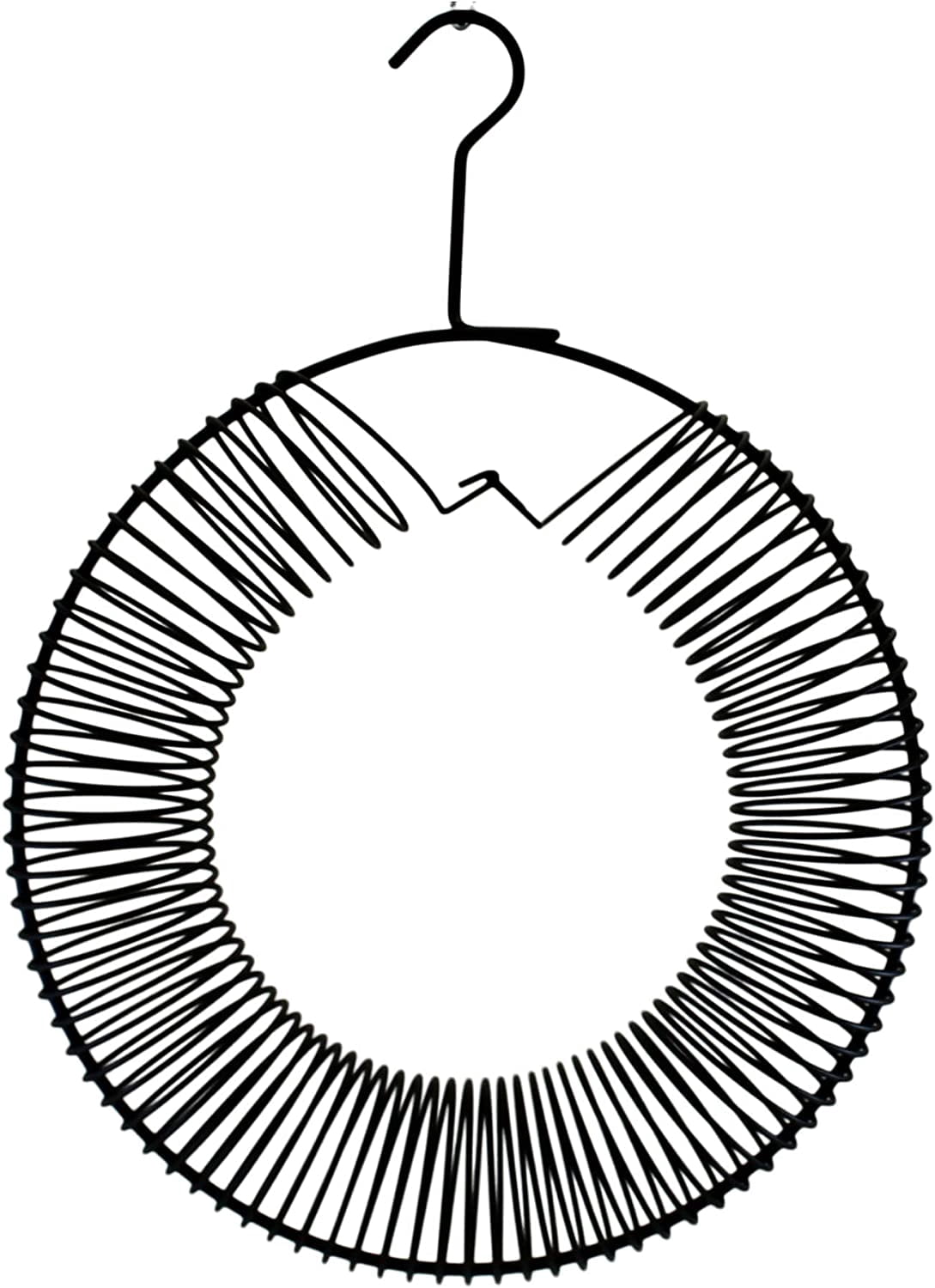 Songbird Essentials Bird Feeder Squirrel Feeder Whole Peanuts Wreath Black
