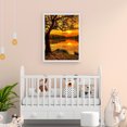 thumbnail image 4 of Cuadros Decorativos Kit de pintura de diamante 5D Sunset Lake Full Square Drill Rhinestone DIY Wall Arts DQrwqpou Nuevos Originales, 4 of 9