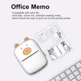 thumbnail image 3 of Portable Mini Thermal Printer Wirelessly BT 203dpi Photo Label Memo Wrong Question Printing with USB Cable imprimante ,Multi-Format Printing, 3 of 7