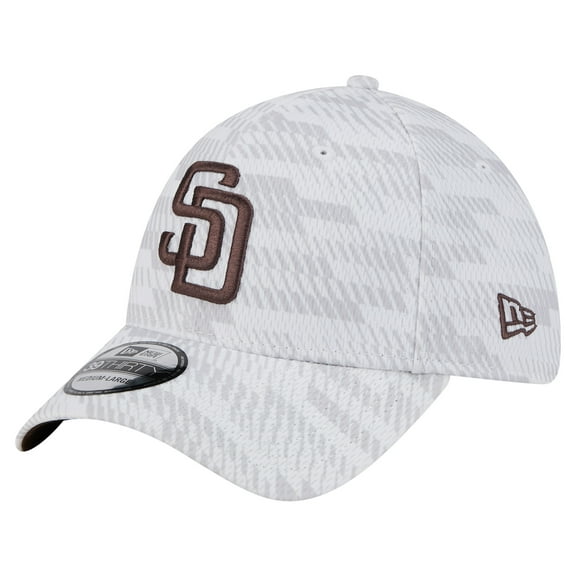 Men's-New Era White San Diego Padres Graded 39THIRTY Flex Hat
