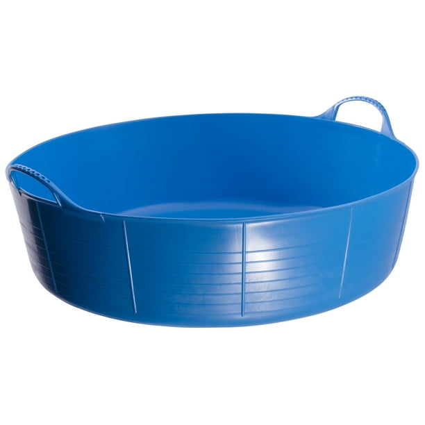 Red Gorilla SP35BL 9.2 Gallon Large Blue Flexible Shallow Gorilla Tub®