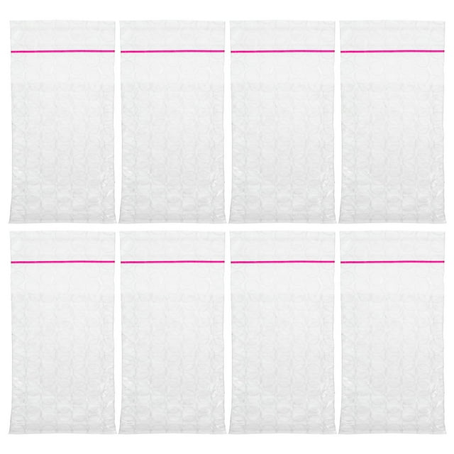 Minkissy 50pcs Bubble Mailers Small Packaging Envelopes Transparent PE for General Users in Transporting Jewelry