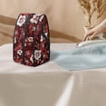 thumbnail image 3 of HELLHERO Burgundy-toned Vintage Floral Steam Iron Storage Case (11.8x6.69x5.5 In) Polyester, Bag Only, 3 of 6