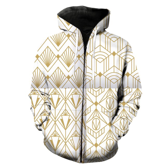 Sudadera con capucha y cremallera con estampado abstracto para hombre, estilo hip hop, unisex, con estampado 3D, divertida, para adolescentes, primavera 2024, gran oferta para mujer