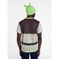 thumbnail image 4 of Shrek Men’s Graphic Cosplay Graphic Tee and Beanie Set, 2 Piece, Sizes XS-3XL, 4 of 6
