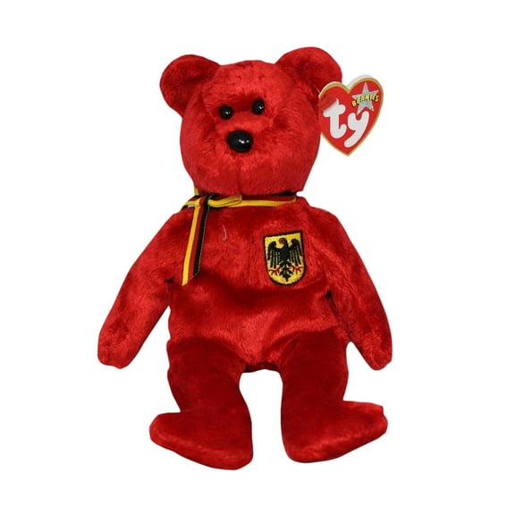 Ty Beanie Baby: Graf Von Rot the Bear | Stuffed Animal | MWMT's
