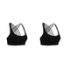thumbnail image 2 of Minnieouse Sujetadores deportivos Entrenamientos Material elástico de primera Sujetador de fitness Ejercicio Firmeza Deporte Prop Dulce Negro L 2piezas, 2 of 6