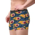 thumbnail image 4 of Haiem Burning Rugby Balls Men's Boxer Briefs, Every Day Comfort Stretch Cotton Moisture-Wicking Underwear-Large, 4 of 9