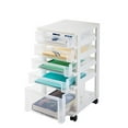 thumbnail image 3 of IRIS USA MC-341-NS NEW MINI CHEST, 5 Drawer, White, 3 of 5