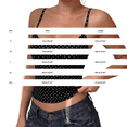 thumbnail image 3 of Polka Dots Tank Top for Women Teens Girls Cute Summer Tops Y2K Square Neck Camisole Slim Fit Women Elegant Soft Breathable Cami Going Out Tops Trendy Beach Vacation Outfits, Navy M, 3 of 7