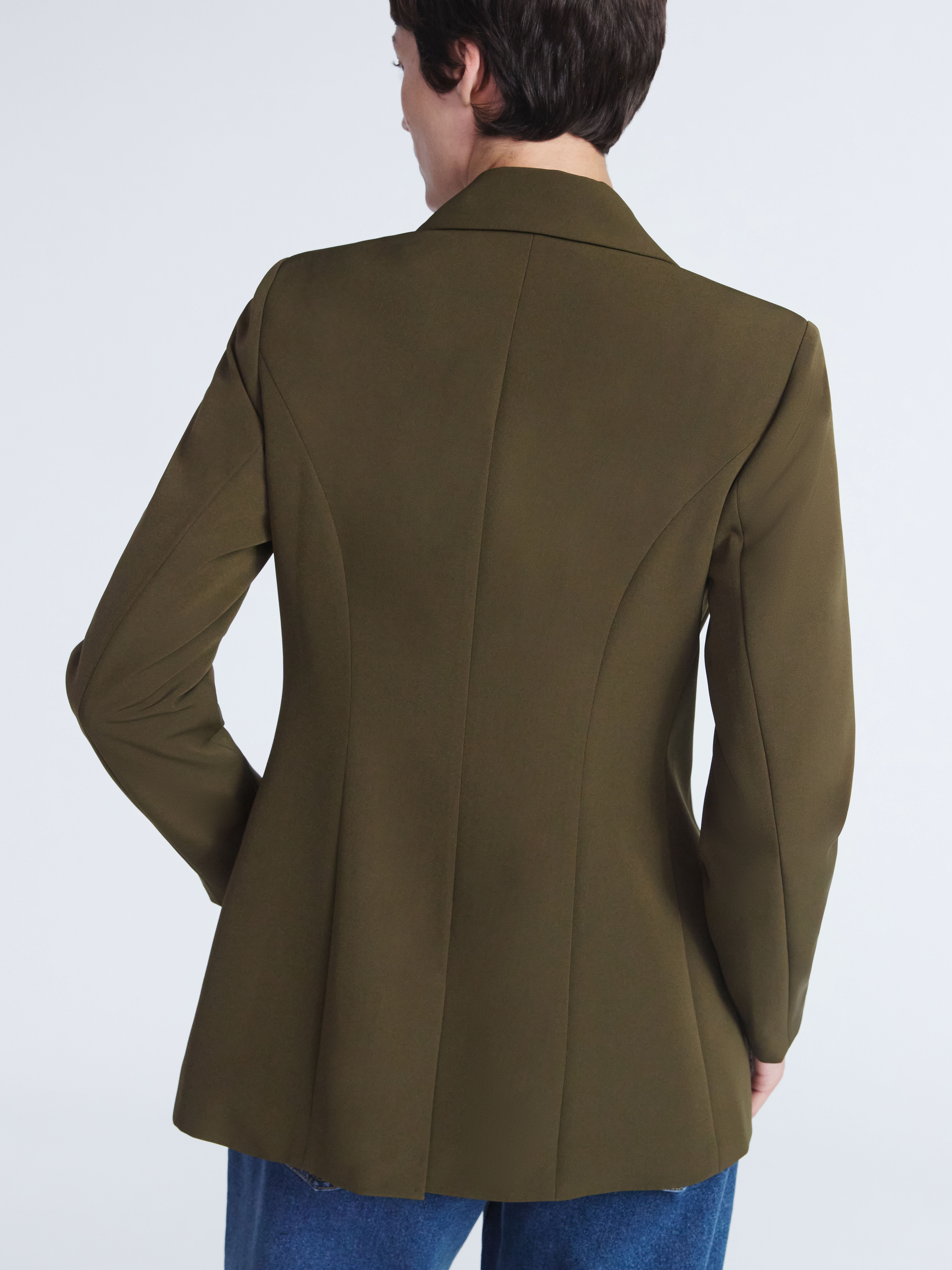 Scoop Women's Slim Fit Double Breasted Blazer, Sizes XS-XXL