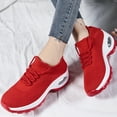 thumbnail image 3 of Women's Walking Shoes Sock Sneakers - Mesh Air Cushion Lady Girls Modern Jazz Dance Easy Shoes Platform Loafers, 3 of 6