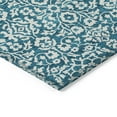 thumbnail image 4 of Addison Rugs Chantille Indoor/Outdoor Traditional Damask Teal Washable Runner Rug, 2'3" x 7'6", 4 of 6