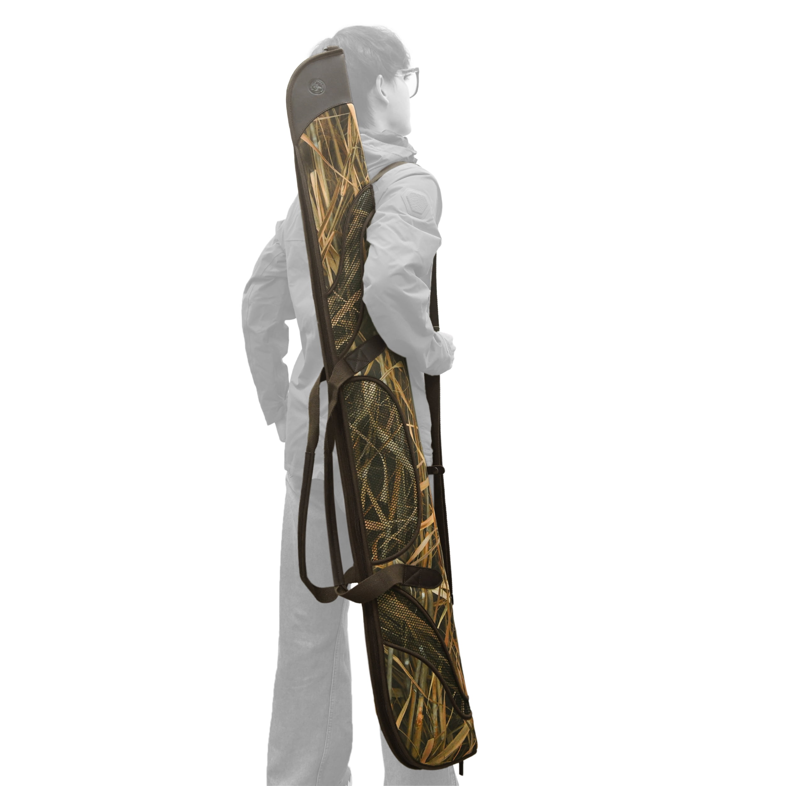 WAYNE'S DOG 44" / 56" Scoped Rifle & Shotgun Soft Case, Camo Gun Storage Bag, Durable