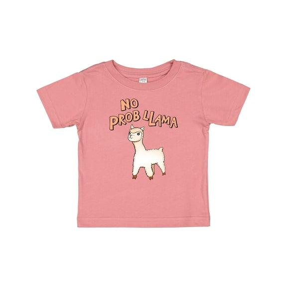 Inktastic No Prob Llama cute llama Boys or Girls Baby T-Shirt