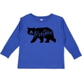 thumbnail image 3 of Inktastic Montana Black Bear Silhouette Boys or Girls Long Sleeve Toddler T-Shirt, 3 of 5